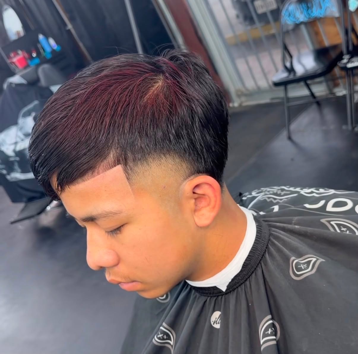 Fresh cut at Misfit Barbershop