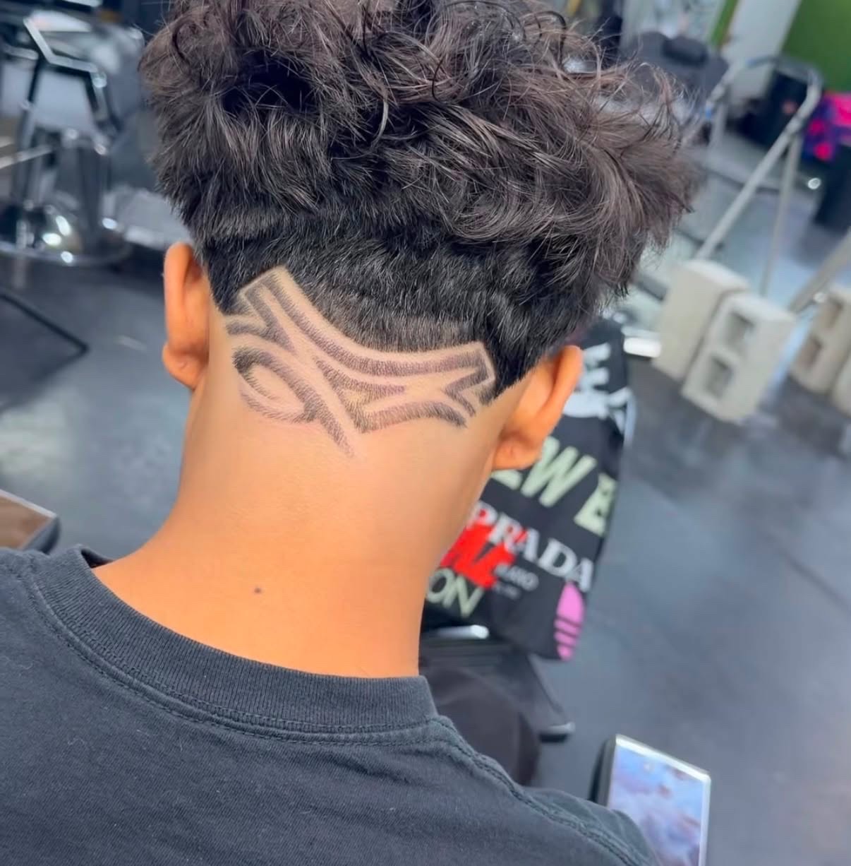 Fresh cut at Misfit Barbershop