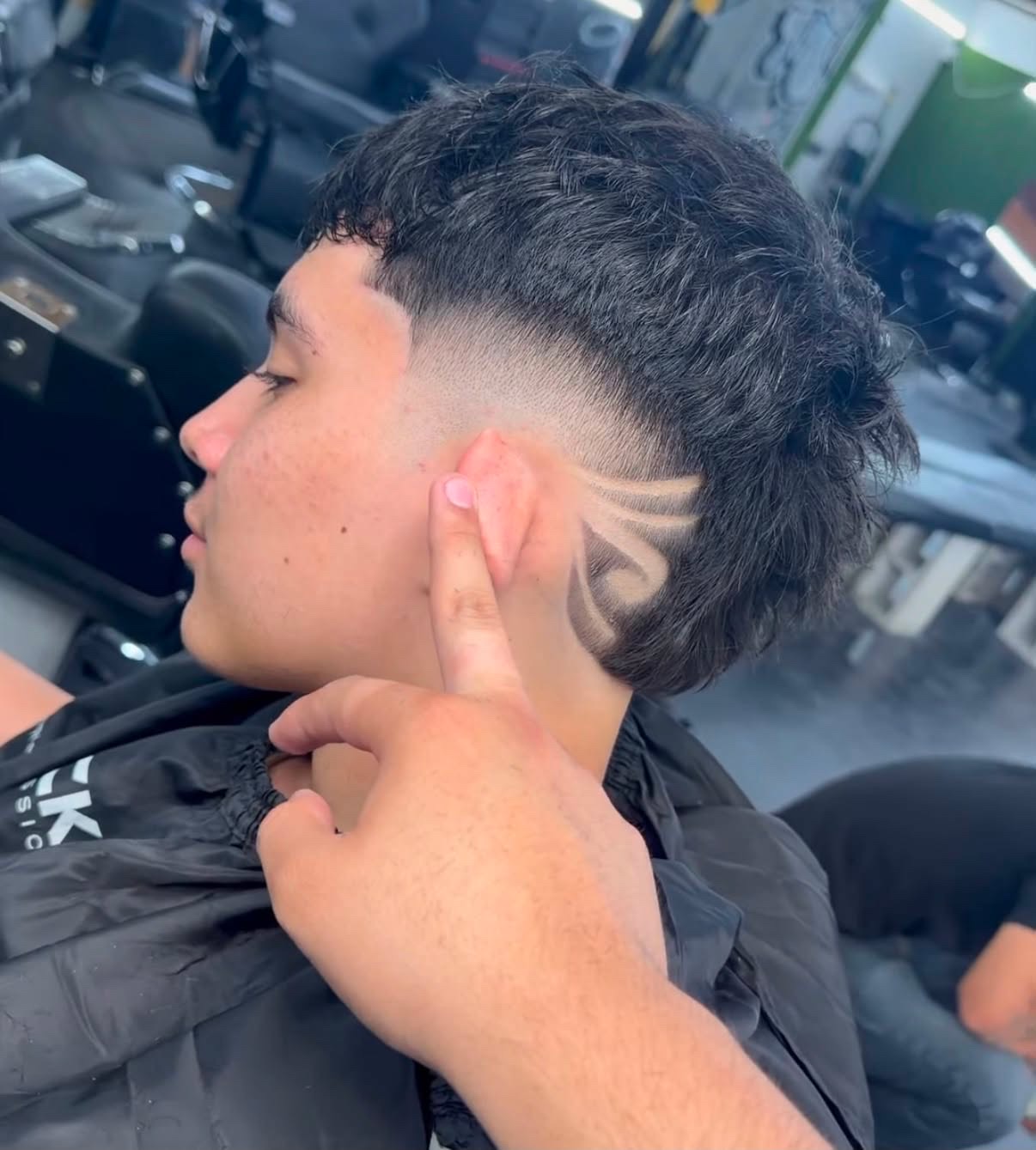 Fresh cut at Misfit Barbershop