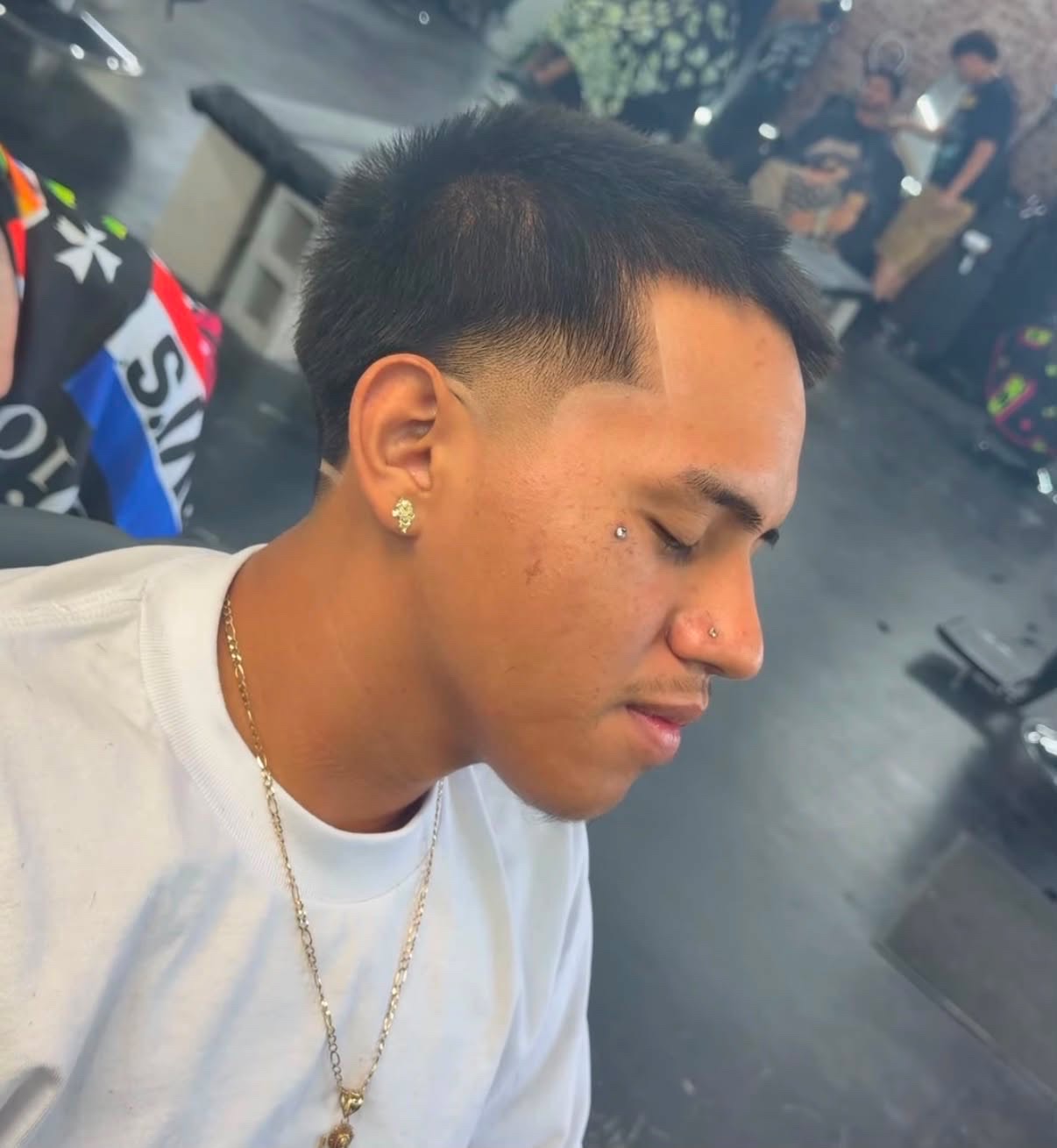 Fresh cut at Misfit Barbershop