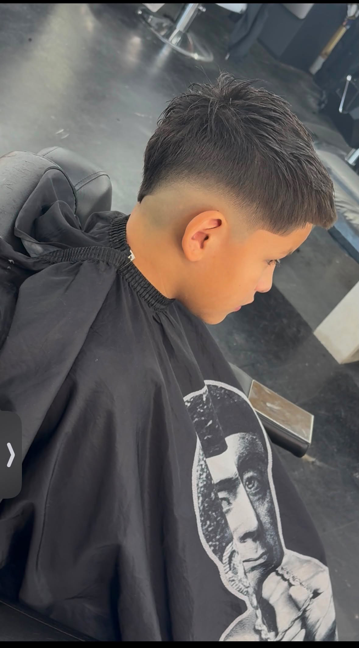 Fresh cut at Misfit Barbershop