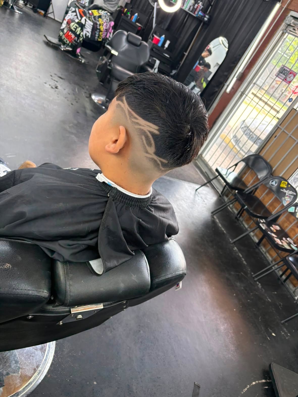 Fresh cut at Misfit Barbershop