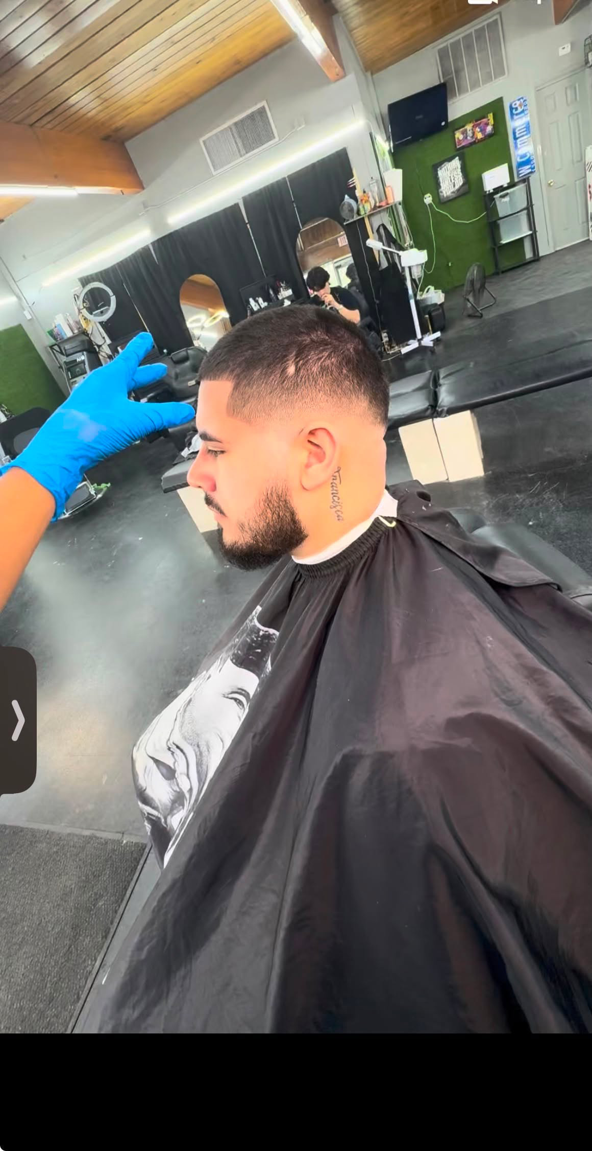 Fresh cut at Misfit Barbershop